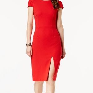 Red Betsey Johnson Fitted Dress